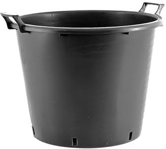 Conka Garden - Outdoor Plant Pots - 30 Litres - Heavy Duty Flower, Vegetable, Herb & Tree Tub - Perfect Planter for Garden, Patio, Doorstep or Drive - Reinforced Rim and Drain Holes - 2 x 30L Pots