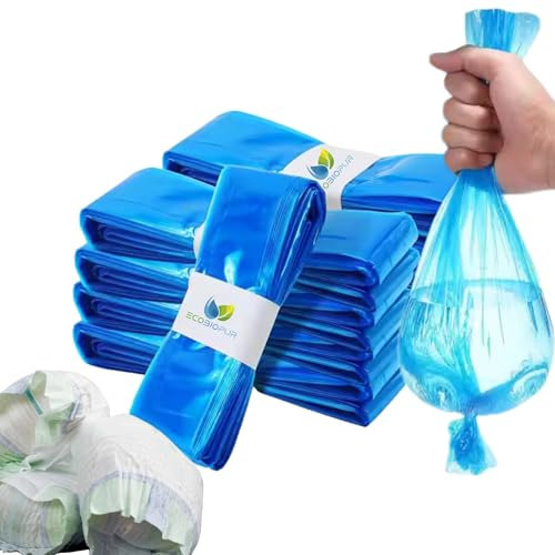 EcoBioPur Lot de 10 sacs de rechange compatibles avec Tommee Tippee Sangenic Tec, Simplee et Twist & Click – Sacs anti-odeurs résistants pour couches