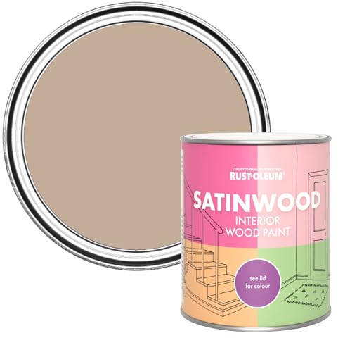 Rust-Oleum Interior Wood Paint in Satin Finish - Smitten 750ml