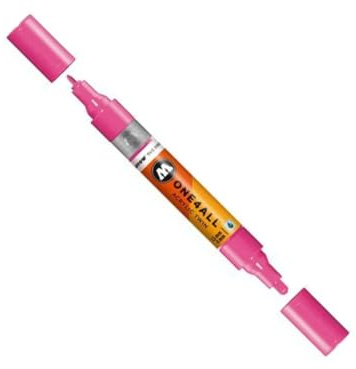 Molotow One4All Acrylic Twin Marker 200 – Neon Pink