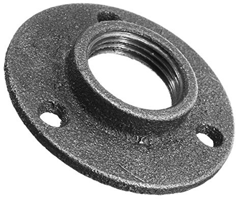 EsportsMJJ Dn25 1 Zoll Formbar Eisen Rohr Fitting Wandmontage Bodenflansch Gewindeloch