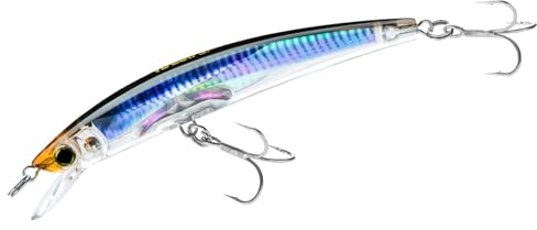 'Yo-Zuri Crystal 3D (F) 90Mm 3-1/2'' Minnow, Real Mullet'
