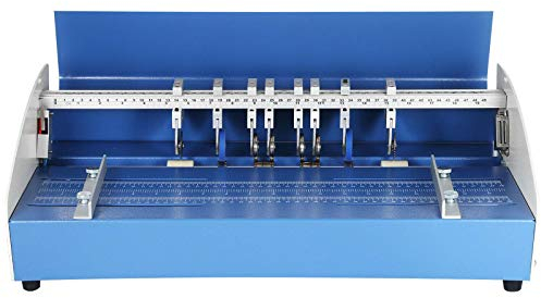 VEVOR Nouveau Machine de Pliage de Papier SG-520E, Machine électrique à rainer le papier en Métal 3-en-1 520mm 85-400g, Creaser Paper à Plier Environ 14.5 kg Rainurage Fonction de Coupe en Pointillés