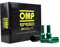OMP Speed Juego de 20 Tornillos Acero de Colores M12X1.5 Llave de 17/19 Largo 27mm Color Verde y Material DIN 10.9
