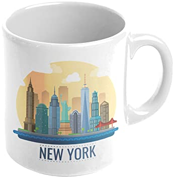 Mygoodprice MUG en céramique au motif New York City 2
