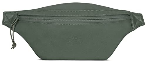 JOHNNY URBAN Bauchtasche Damen & Herren Dunkelgrün - Toni - Umhängetasche für Alltag, Festival & Sport - Stylische Crossbody Bag für Reisen - Wasserabweisend