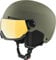 ALPINA ARBER Visor Q-LITE - Hochwertiger & Leichter Skihelm Mit Kontrastverstärkendem Visier Für Erwachsene, Olive matt, 54-58 cm