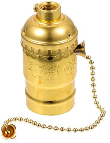 Didiseaon Retro Style Light Bulb Socket Aluminum Lamp Holder for Vintage Fixtures