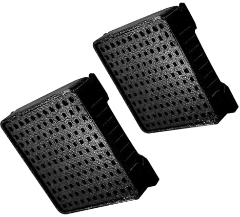 2 Stück Aktivkohlefilter passend für Liebherr-Kühlschränke 9096989 9882460 9882429 988246000, Ersatzfilter für 7440021-00, Fresh Air Filter mit Aktivkohle, Kühlschrankfilter (Quadratisch)