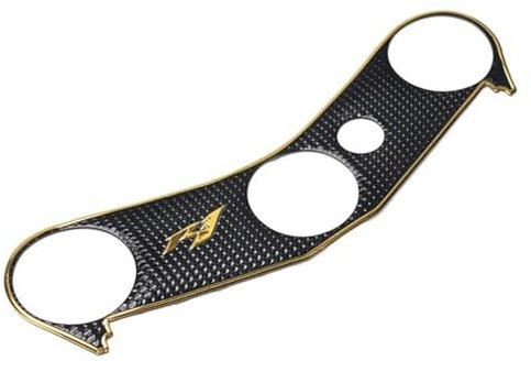 GQUIKGW Motorradaufkleber Für Yamaha YZF-R1 YZFR1 2004 2005 2006-2008 Motorrad Tank Schutz Gabel Lenkung Halterung Abdeckung Aufkleber Aufkleber(Gold)