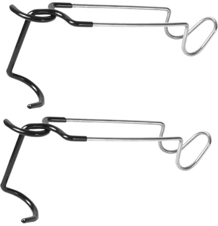 BESPORTBLE 2stücke Zeltlampe Haken Aufhänger Eisenhaken Für Campinglampe Haken Für Zeltlampe Camping Im Freien Licht Kleidung Taschen Aufhängen Tragbar Und Praktisch Für Reisen Wandern Grille