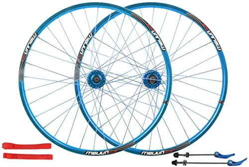 Mountainbike-Radsatz 26 Fahrradrad, Doppelte Alufelge Q/R Mountainbike 7 8 9 10 Geschwindigkeit Scheibenbremsen Fahrrad-Radsatz 32H Fahrradräder Radsatz