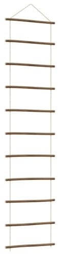 vidaXL Wanddekoration in Leiterform 50x200 cm Natürlicher Zweig, Wanddeko, hängende Dekoration, hängende Dekoration Holz, Wandbehang