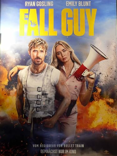 The Fall Guy - Teaser - Emily Blunt - Filmposter A1 84x60cm gerollt