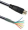 Yaesu CT-62 CAT Câble de programmation Mini DIN mâle à 8 broches pour série FT-100/FT-817/FT-857/FT-897-1M/1.8M/3M (28AWG 8-Core, CE/RoHS, 3m)