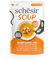Schesir, Suppe mit Thunfischfilets mit Karotten und Kürbis, ergänzendes Nassfutter für Katzen, Originalrezept, 100% natürlich, 12 Beutel à 40 g