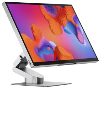 ALOGIC Aspekt Touch | 32 Zoll | IPS-Panel | UHD Matte Displayoberfläche | Kapazitiver Touchscreen 10-Punkt-Multitouch | 10 Anschlüsse | Monitor only | Silver
