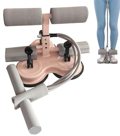 Ab Machine Saugnapf Ergonomisch Rutschfest Tragbar | Ganzkörper-Bauchworkout-Gerät Für Ganzkörper Übung Fett Verbrennung Fitness Training Home Fitness Studio Indoor Und Outdoor