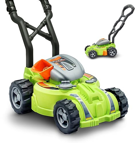 Lanard 53006 Lanard Tuff Tools Light & Sound Power Mower Toy, Color May Vary