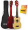 3rd Avenue Ukulele soprano beginner 3rd Avenue da 21 pollici – Naturale – Custodia Ukulele GRATUITA