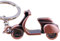 Sportigo ® Motorroller Schlüsselanhänger/Roller in der Farbe Bronze/Retro Look/Scooter Mofa Bike Geschenk Geschenkidee