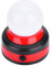 LED Camping Lampe Zelt Laterne Taschenlampe mit Magnetfuß für Notfall Wandern Camping Angeln(Rot)