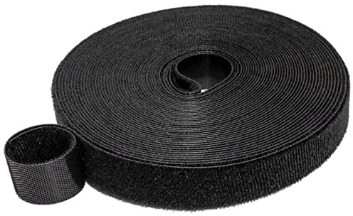 Lumonic Klettband/Klettverschluss beidseitig 20mm breit, 10m lang- Die Seiten bestehen aus Haken & Flausch - Beliebig kürzbar & Starker Klett-Effekt