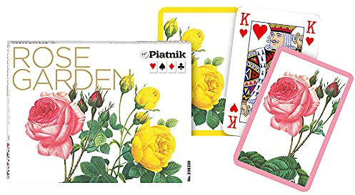 Piatnik - Kartenpiel Rose Garden 2x55 Blatt