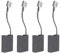 Be In Your Mind 2 Pares de Escobillas de Carbón para Amoladora Angular 1607014171 con Corte Automático 22x16x6,3 Mm Compatible con Bosch GWS 18-230 GWS 19-230 GWS 20-230 H GWS 21-230