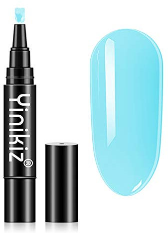Uposao 3 in 1 UV Nail Polish UV Gel Pen - LED Gel Nail Polish, Soak Off Ideal for Home & Professional Manicure