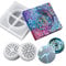 Yuepin Ashtray Resin Mold and Spice Grinder Casting Mold, Epoxy Resin Casting Mold, Square Resin Mould for DIY Jewelry Storage Box, Trinket Container, Candy Box, Home Table Decoration