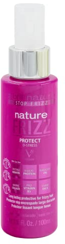 abril et nature - Nature Frizz Hitzeschutzspray - Beseitigt Frizz und hält das Haar glatt - Spitzenversiegelung - Verleiht Glanz und Weichheit - Frizz-Kontrolle - 100 ml