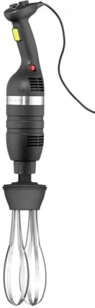 HENDI Set: mixeur plongeant (avec pied mixeur 40cm) - accessoire fouet 25cm et support mural, vitesse variable, 230V, 350 W, 110x324x(H)816mm, polyamide, acier inoxydable