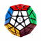 IRRDFO Megaminx Speed Cube, fünfeckiger Dodekaeder Cube Puzzle Spielzeug (Schwarz, ABS-Kunststoff, Klassisch, Rätsel, Puzzle, 1 Set, 1 Stück, 12-seitig, 6 - 12 Jahre)