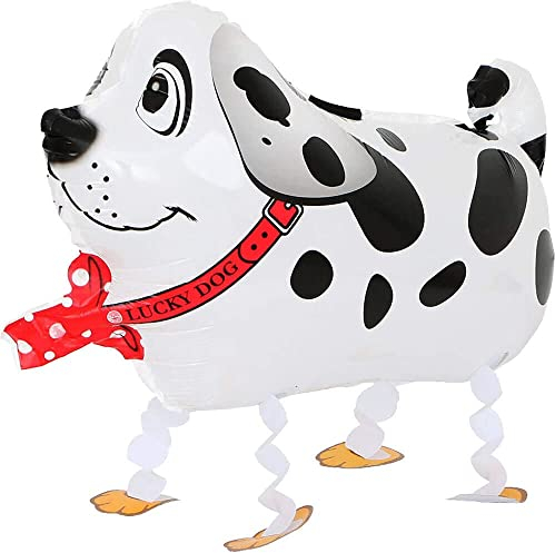 Airwalker Folienballons * Laufende Tiere * als Deko für Geburtstag und Party | 34-115cm groß | Walking Animals Kinder Kindergeburtstag Partydeko Luftballons Ballons, Edition: Dalmatiner