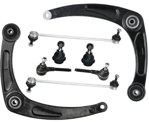 RIDEX Querlenker Reparatursatz Vorne Satz Kompatibel mit PEUGEOT 307 CC 3B 772S0430