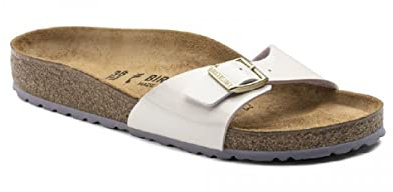 Birkenstock Unisex Madrid BF, Lack Two Tone Cream Pink, 12-12.5 Women/10-10.5 Men