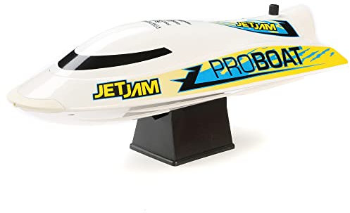 Proboat Jet Jam V2 12 Self-Righting Pool Racer Brushed RTR, White