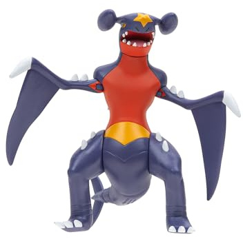 Pokémon Pokemon Figur Garchomp Krakrack – 11 cm Figuren - Neue Welle 2024 - Offiziell Pokemon Spielzeug