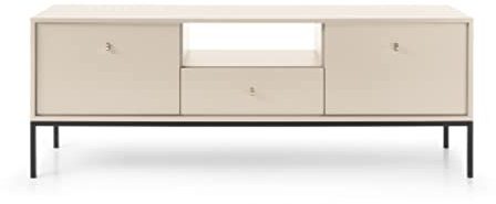 3xEliving - Mueble de TV intensivo de Estilo Moderno, Longitud 154 cm (Beige)
