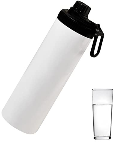 Anloximt Sublimationsbecher,20 oz doppelwandiger Edelstahl-Isolierbecher mit Strohhalm mit geschlossenem Deckel - Wiederverwendbare dünne Becher, gerade Sublimationstassen, Geschenk für Business