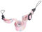 KIMISS Camera Strap Belt, 1.2m Length, Adjustable, Universal Buckle, Easy Disassembly, Comfortable & Durable, Multifunctional for & Digital Cameras (Pink Graffiti)