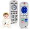 Anneau de Dentition Jouet Bebe 0 à 6 12 Mois, Jouets de Dentition pour Bebe 3 6 9 12 Mois Cadeau Naissance Garçons Filles, Télécommande Silicone Anneau Dentition Jouet Bébé Refrigerant (Gris)