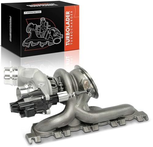 Frankberg Turbolader Abgasturbolader mit Dichtungen Benzin Kompatibel mit X3 F97 G01 xDrive20i xDrive30i 2.0L 2017-2024 3er F30 F80 320i 330i 2.0L 2014-2018 Replace# 11657637593