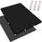 Filet d'ombrage de Jardin avec Œillets 1.8 x 3.2 m Imperméable 98% Anti UV Bache Ombrage Auvent D'Ombre avec Oeillets pour Patio Jardin Terrasse Extérieur Balcon, Noir