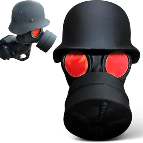 Capuchon de protection intéressant pour attelage de remorque en forme de masque à gaz pour boule d'attelage de 50 mm - Capuchons universels pour remorque de remorque, voiture, camping-car