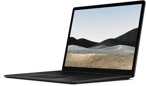 2021 Microsoft Surface Laptop 4 con Intel Core i7-1185G7 (13,5-pollici, 16GB RAM, 256GB SSD) (QWERTZ Tedesco) Nero (Ricondizionato)