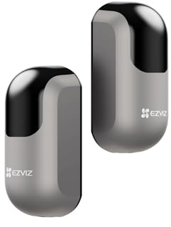 EZVIZ HGD2 Coppia di Fotocellule a Infrarossi per Apricancello HG2, Sensore di Sicurezza Esterno, Portata 10m, Installazione a 2 Fili, IP55, Accessorio per Apertura Cancello HG2
