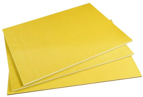 Epoxid-Dämmplatte, Isolierplatte aus Epoxidharz, geeignet for Industrieteile, Dicke 0,8 mm, 20 cm x(30cm x 30cm)