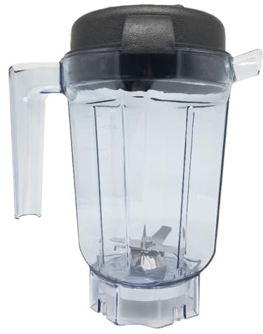 Jarra De Molienda De Granos Secos, Recipiente De 32 Onzas, 900ml, Jarra Trituradora Pequeña For Licuadora, Procesador, Repuestos